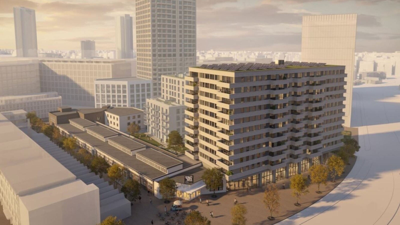 Nieuwbouw woontoren TAC Living in Eindhoven